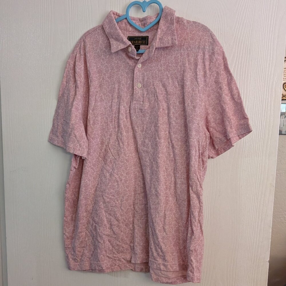Pink Paisely Polo